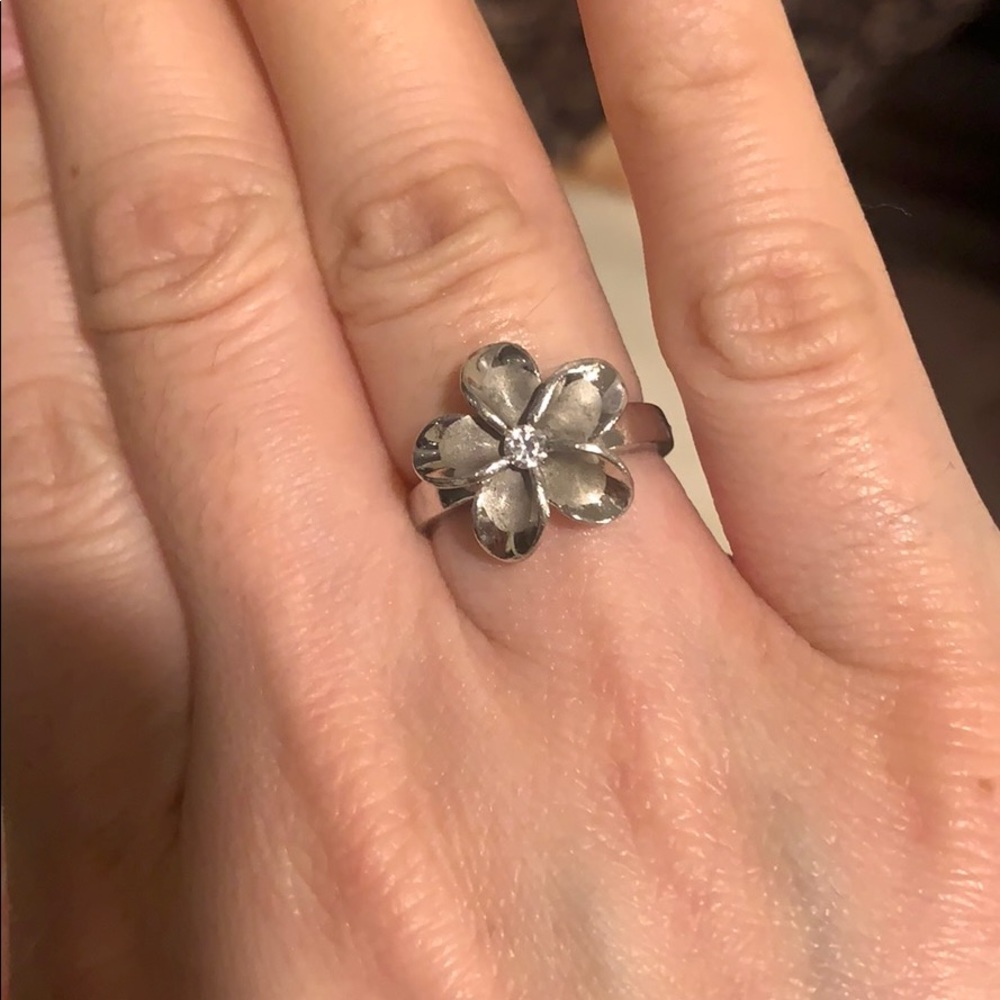 Plumeria ring